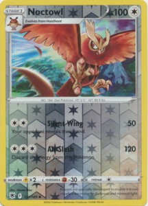 Noctowl - 121/189 - Reverse Holo - Pokemon