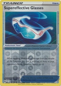 Supereffective Glasses Reverse Holo - Pokemon