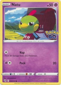 Natu - 032/078 - Common - Pokemon GO