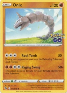 Onix - 036/078 - Common - Pokemon GO
