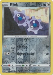 Klink - 102/172 - Common Reverse Holo Pokemon