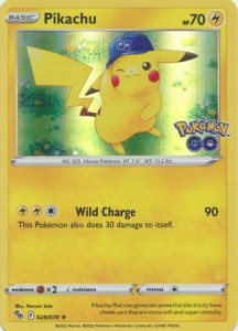 Pikachu - 028/078 - Holo Rare - Pokemon GO