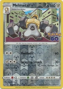 Melmetal - 046/078 - Holo Rare reverse - Pokemon GO