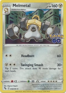 Melmetal - 046/078 - Holo Rare - Pokemon GO