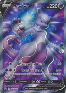 Mewtwo V - SWSH229 - Full Art Ultra - Pokemon GO