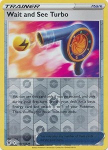 Wait and See Turbo - 158/189 Reverse Holo Pokemon