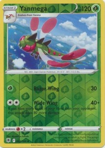 Yanmega - 007/189 - Uncommon Reverse Holo - Pokemon