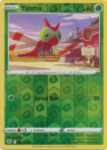 Yanma - 006/189 - Common Reverse Holo - Pokemon