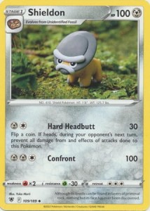Shieldon - 109/189 - Uncommon - Pokemon