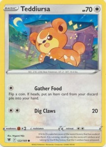 Teddiursa - 122/189 - Common - Pokemon