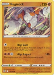 Regirock - 075/189 - Rare Pokemon