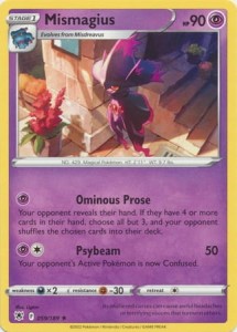 Mismagius - 059/189 - Rare - Pokemon