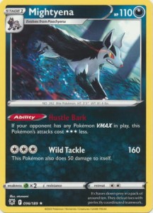 Mightyena - 096/189 - Rare - Pokemon