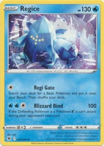 Regice - 037/189 - Rare - Pokemon