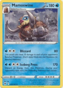 Mamoswine - 033/189 - Rare Pokemon