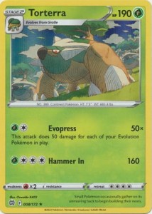 Torterra - 8/172 - Holo Rare - Brilliant Stars