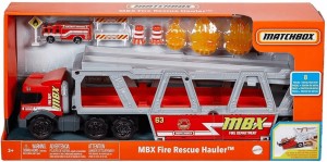 Matchbox Transporter Wóz strażacki GVM23