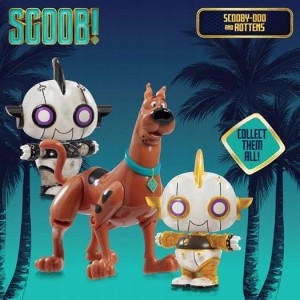 SCOOBY-DOO FIGURKI Scooby i rottens