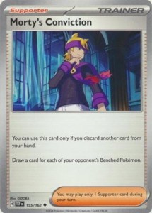 Morty's Conviction - 155/162 - Uncommon - Pokemon
