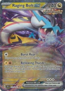 Raging Bolt ex - 123/162 - Ultra Rare - Pokemon