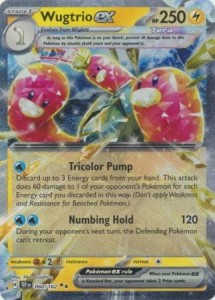 Wugtrio ex - 060/162 - Ultra Rare - Pokemon