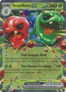 Scovillain ex - 022/162 - Ultra Rare - Pokemon