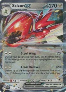 Scizor ex - 111/162 - Ultra Rare - Pokemon