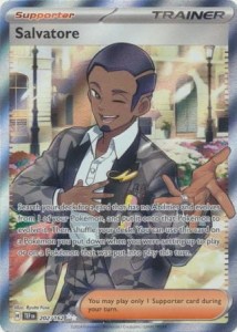 Salvatore - 202/162 - Full Art Secret Rare - Pokemon