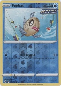 Feebas - 037/203 - Common Reverse Holo Pokemon
