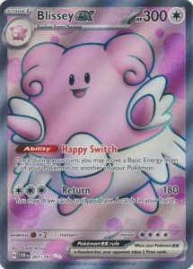 Blissey ex - 201/167 - Full Art Secret Rare - Pokemon