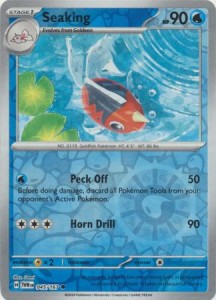 Seaking - 045/167 - Common Reverse Holo - Pokemon