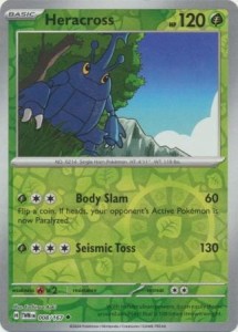 Heracross - 008/167 - Uncommon Reverse Holo - Pokemon