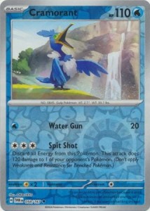 Cramorant - 058/167 - Uncommon Reverse Holo - Pokemon