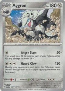 Aggron - 122/167 - Uncommon - Pokemon