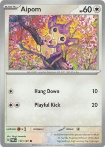 Aipom - 137/167 - Common - Pokemon