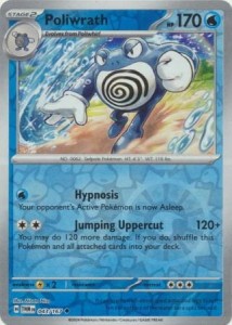 Poliwrath - 043/167 - Uncommon Reverse Holo - Pokemon