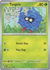 Tangela - 001/167 - Common - Pokemon