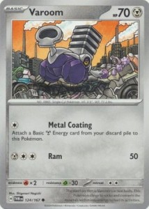 Varoom - 124/167 - Common - Pokemon