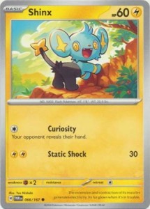 Shinx - 066/167 - Common - Pokemon
