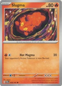 Slugma - 028/167 - Common - Pokemon