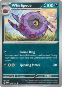 Whirlipede - 116/167 - Common - Pokemon