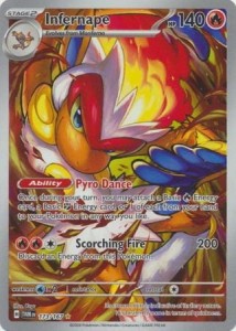 Infernape - 173/167 - Illustration Rare - Pokemon