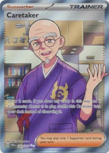 Caretaker - 203/167 - Full Art Secret Rare - Pokemon