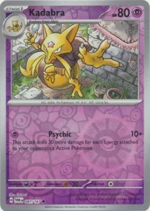 Kadabra - 081/167 - Common Reverse Holo - Pokemon