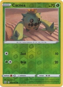 Cacnea - 004/163 - Common Reverse Holo Pokemon