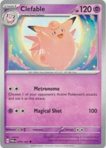 Clefable - 079/167 - Uncommon - Pokemon