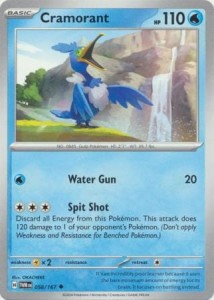 Cramorant - 058/167 - Uncommon - Pokemon