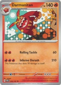 Darmanitan - 035/167 - Uncommon - Pokemon