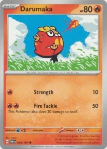 Darumaka - 034/167 - Common - Pokemon