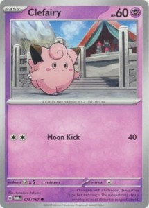 Clefairy - 078/167 - Common - Pokemon